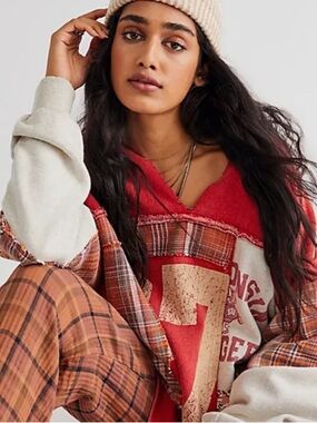 RARE Free People We The Free | Red Ryder Pullover | Small